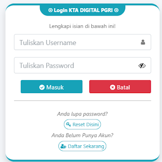 Register PGRI Kab. Banyumas - Persatuan Guru Republik Indonesia Cabang Kab. Banyumas